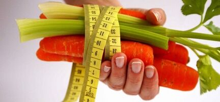 Dieta para reducir el peso corporal