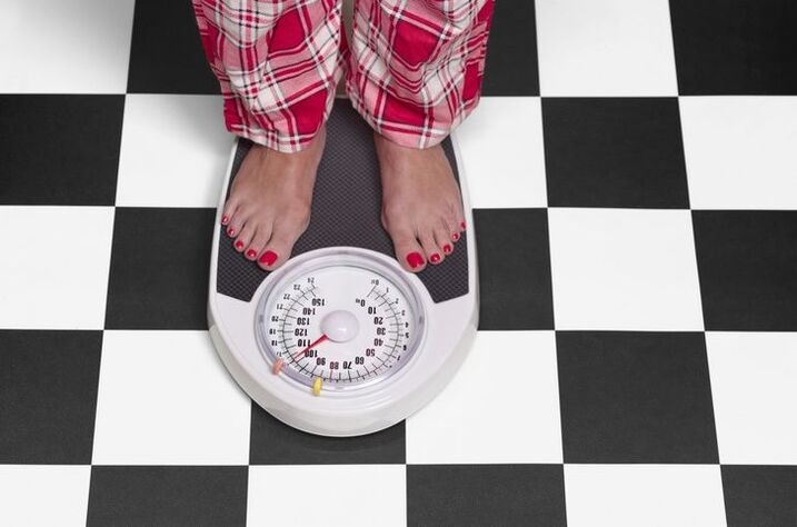 control de peso al perder peso